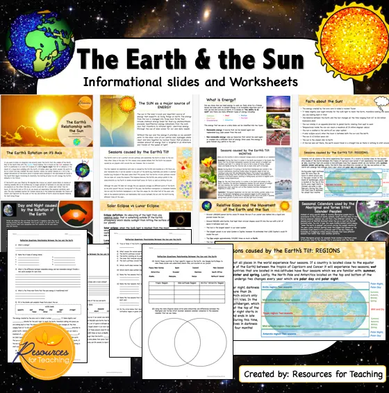 The Earth's Relationship with the Sun | Resources for Teaching Australia