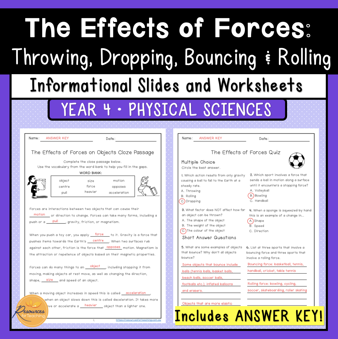 The Effects Of Forces Caused By Actions 